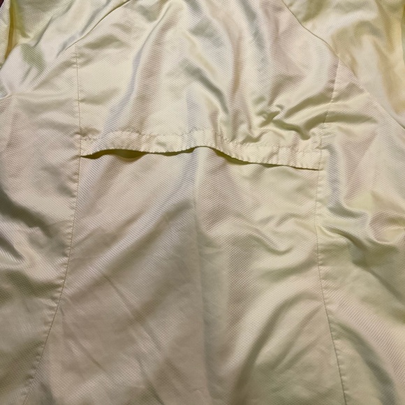 Nike Storm Fit Running Windbreaker Women’s XL Full Zip Yellow Lightweight - Picture 11 of 13